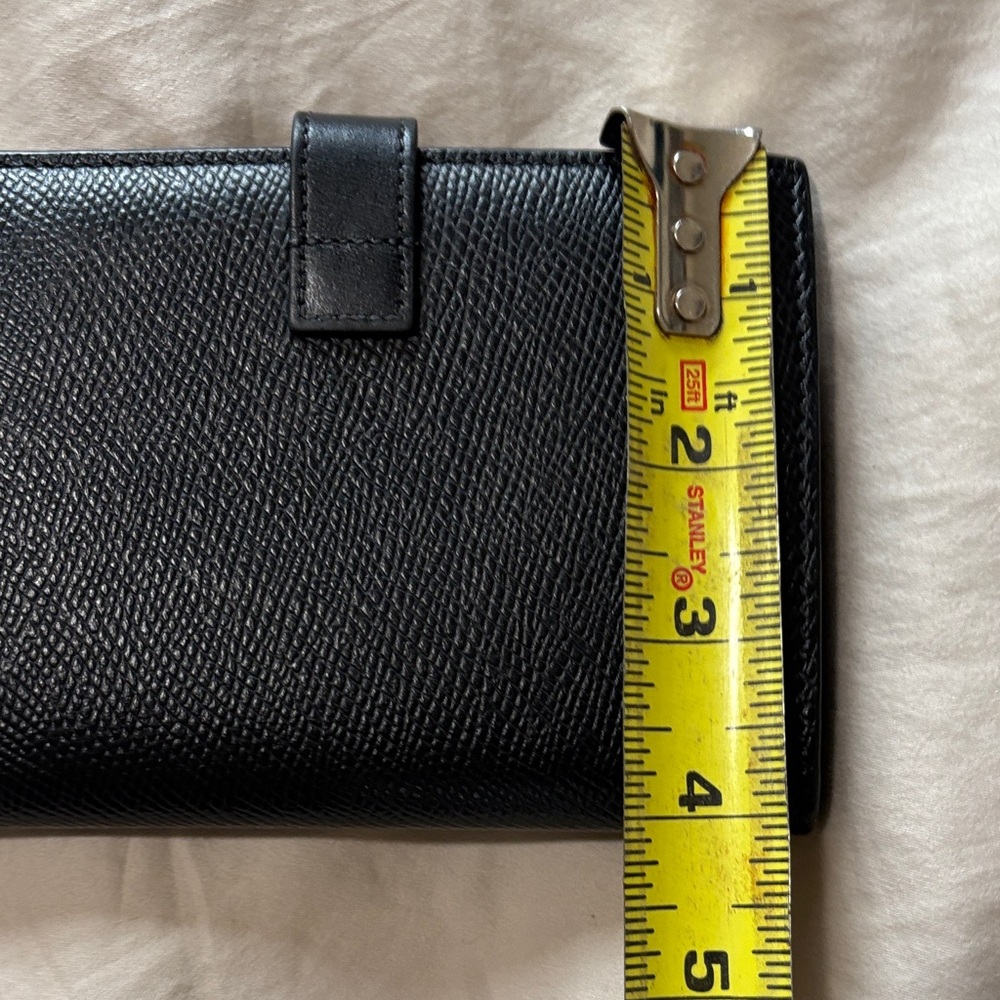 Celine Textured Black Leather Wallet - Picture 4 of 6